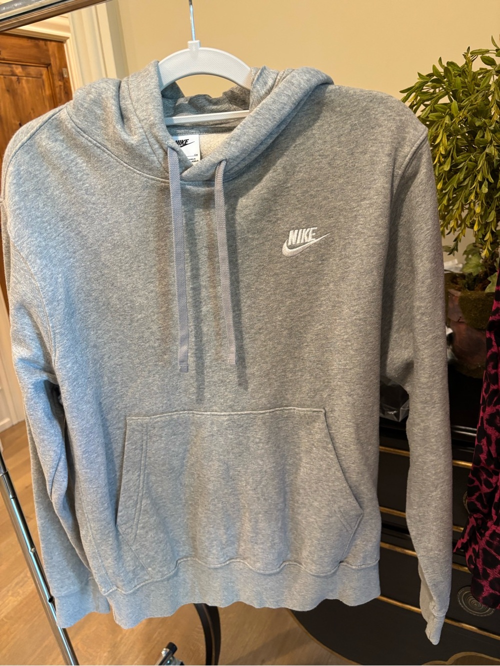 Nike Gray Crewneck Pullover Hoodie